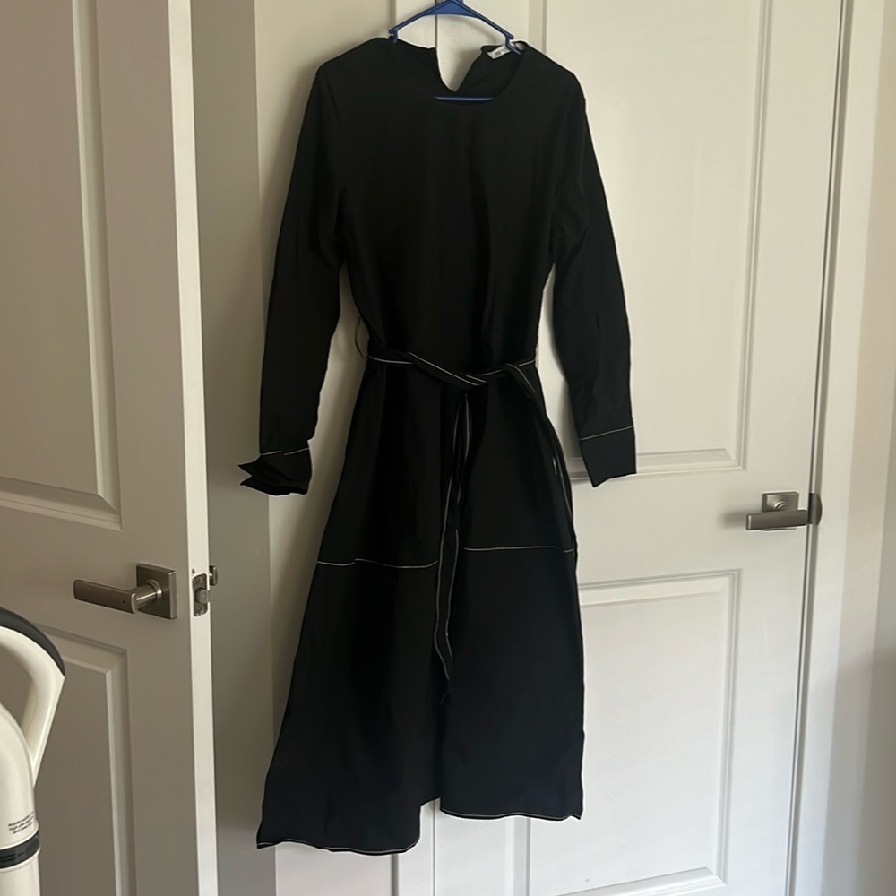 Zara Womens Long Sleeve Dress - Large